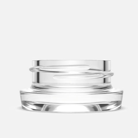 8 mL Magnifying Glass Concentrate Jar | Clear