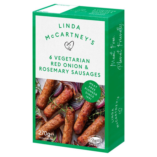 Linda McCartney Rosemary & Onion Sausages