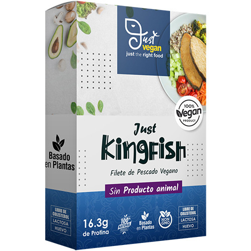 Just Vegan Kingfish Rodajas de Pescado 300g