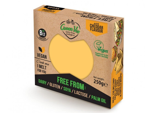 GreenVie Cheddar Cheese Block