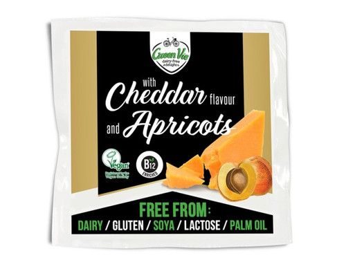Greenvie Cheddar Flavour Block with Apricots