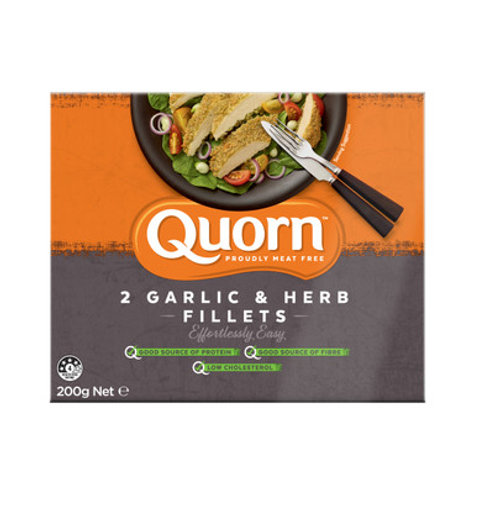 Quorn Garlic and Herb Fillets