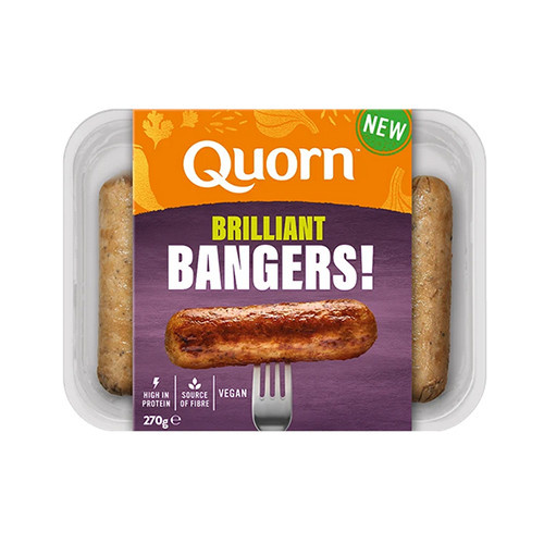 Quorn Brilliant Bangers Sausages