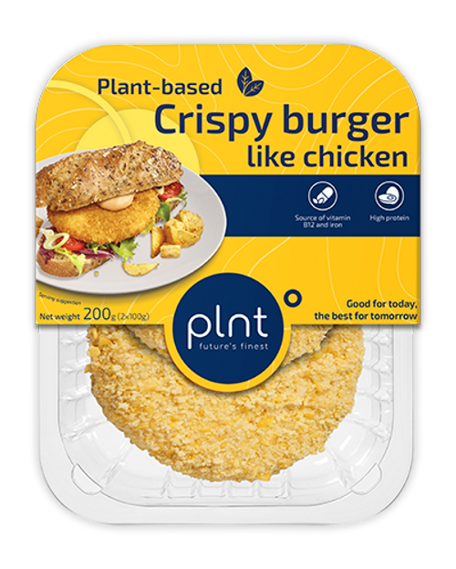 PLNT Chicken Burger 200g