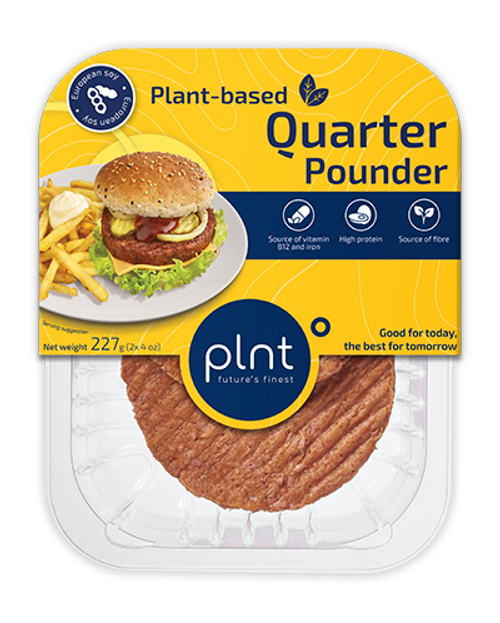 PLNT Quater Pounder Burger 227g