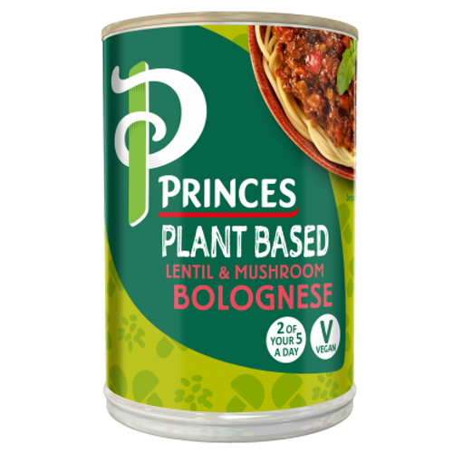 Princes Plant Based Lentil & Mushroom Bolognese