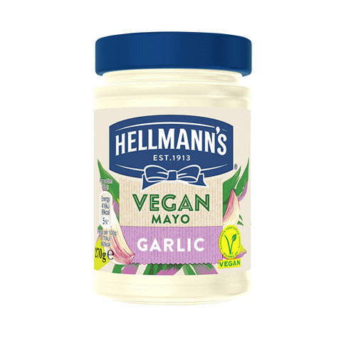 HELLMANS Vegan Garlic Mayonnaise, 270g