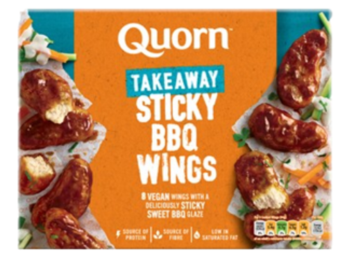 Quorn Sticky BBQ Wings 263g