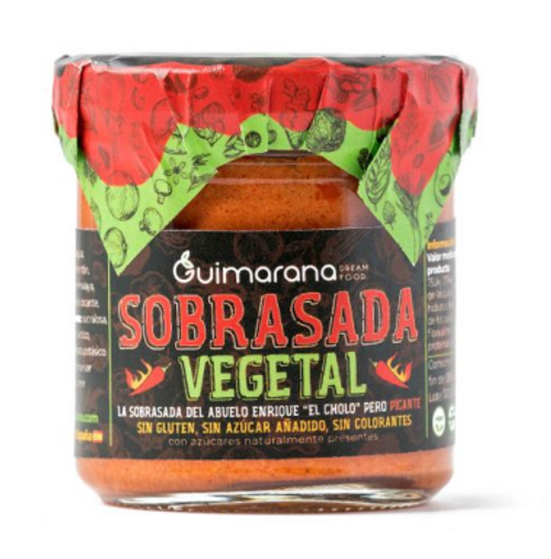 Guimarana  Vegan vegetable sobrasada pate 130g