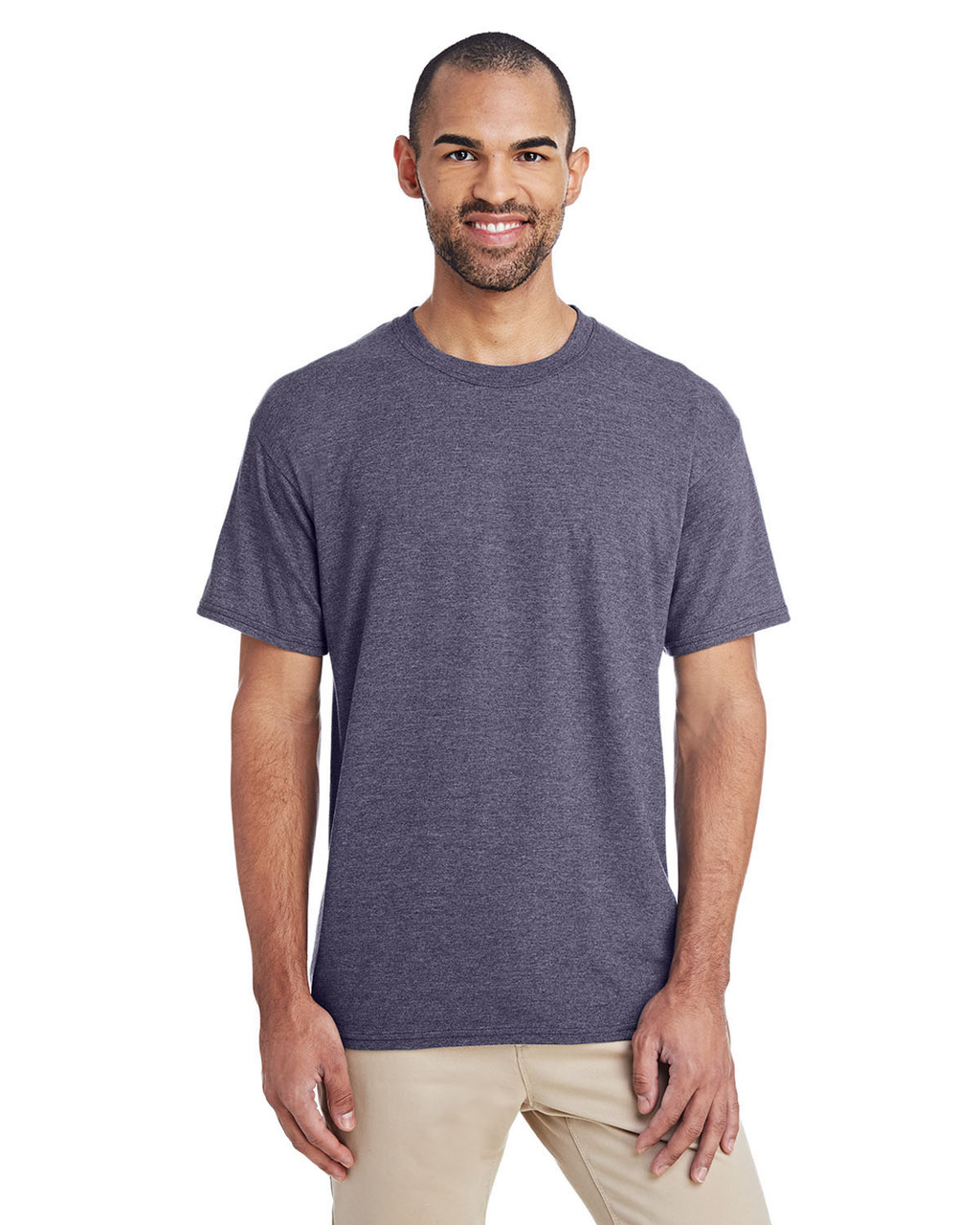 G800 Gildan Adult 5.5 oz., 50/50 T-Shirt | BlankTeesUSA