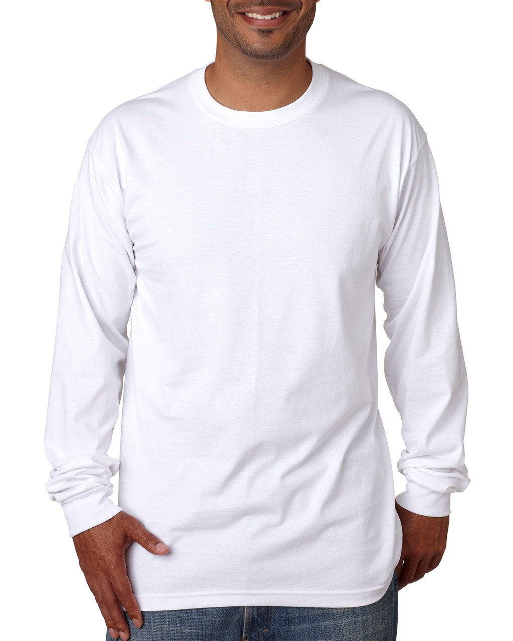 BA5060 Bayside Adult Long-Sleeve T 