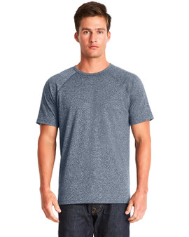 2050 Next Level Men's Mock Twist Short-Sleeve Raglan T-Shirt