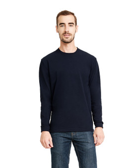 6411 Next Level Unisex Sueded Long-Sleeve Crew 6411 Next Level Unisex Sueded Long-Sleeve Crew