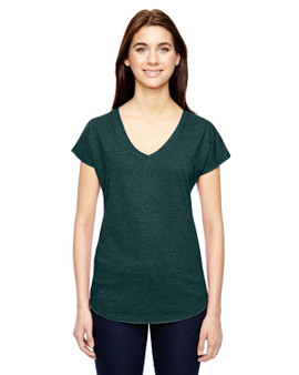 6750VL Anvil Ladies' Triblend V-Neck T-Shirt 6750VL Anvil Ladies' Triblend V-Neck T-Shirt