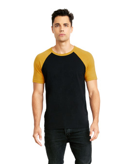 N3650 Next Level Unisex Raglan Short-Sleeve T-Shirt