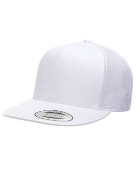 6006 Yupoong Adult 5-Panel Classic Trucker Cap