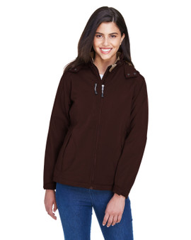 78080 North End Ladies' Glacier Insulated Three-Layer Fleece Bonded Soft Shell Jacket with Detachable Hood 78080 North End Ladies' Glacier Insulated Three-Layer Fleece Bonded Soft Shell Jacket with Detachable Hood