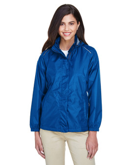 78185 Core 365 Ladies' Climate Seam-Sealed Lightweight Variegated Ripstop Jacket 78185 Core 365 Ladies' Climate Seam-Sealed Lightweight Variegated Ripstop Jacket