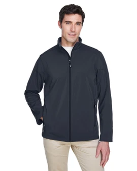 88184 Core 365 Men's Cruise Two-Layer Fleece Bonded Soft Shell Jacket