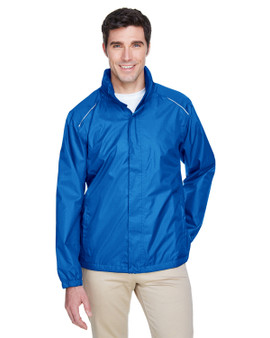 88185 Core 365 Men's Climate Seam-Sealed Lightweight Variegated Ripstop Jacket