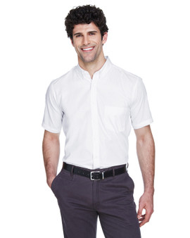 88194T Core 365 Men's Tall Optimum Short-Sleeve Twill Shirt