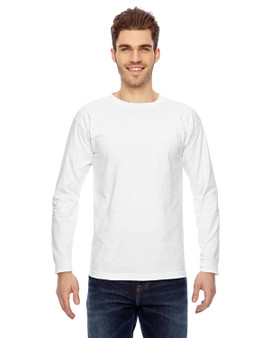 BA6100 Bayside Adult 6.1 oz., 100% Cotton Long Sleeve T-Shirt BA6100 Bayside Adult 6.1 oz., 100% Cotton Long Sleeve T-Shirt