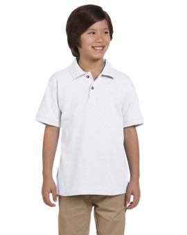 M200Y Harriton Youth 6 oz. Ringspun Cotton Piqué Short-Sleeve Polo M200Y Harriton Youth 6 oz. Ringspun Cotton Piqué Short-Sleeve Polo