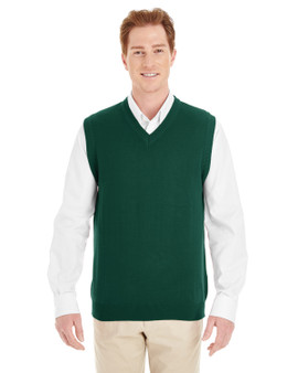 M415 Harriton Men's Pilbloc™ V-Neck Sweater Vest