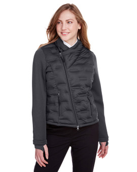 NE710W North End Ladies' Loft Pioneer Hybrid Bomber Jacket NE710W North End Ladies' Loft Pioneer Hybrid Bomber Jacket