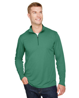 TT31H Team 365 Men's Zone Sonic Heather Performance Quarter-Zip