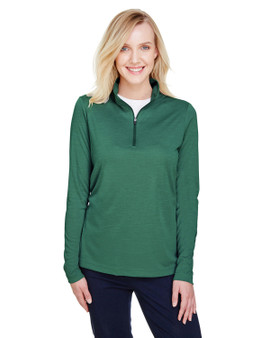 TT31HW Team 365 Ladies' Zone Sonic Heather Performance Quarter-Zip