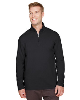 UC792 UltraClub Men's Coastal Pique Fleece Quarter-Zip UC792 UltraClub Men's Coastal Pique Fleece Quarter-Zip