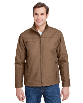 5066 Dri Duck Men's 8.5oz, 60% Cotton/40% Polyester Storm Shield TM Canvas Sequoia Jacket