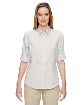 77046 North End Ladies' Excursion F.B.C. Textured Performance Shirt 77046 North End Ladies' Excursion F.B.C. Textured Performance Shirt
