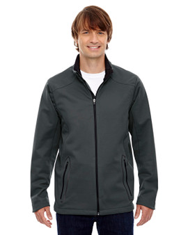 88655 North End Men's Splice Three-Layer Light Bonded Soft Shell Jacket with Laser Welding 88655 North End Men's Splice Three-Layer Light Bonded Soft Shell Jacket with Laser Welding