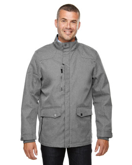 88672 North End Men's Uptown Three-Layer Light Bonded City Textured Soft Shell Jacket 88672 North End Men's Uptown Three-Layer Light Bonded City Textured Soft Shell Jacket