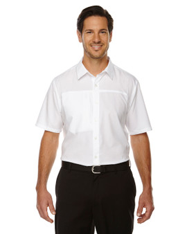 88675 North End Men's Charge Recycled Polyester Performance Short-Sleeve Shirt