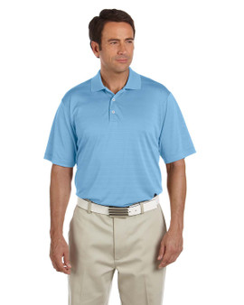 A161 adidas Golf Men's climalite Textured Short-Sleeve Polo