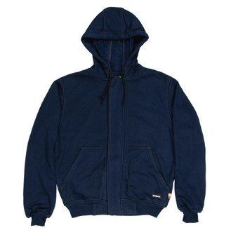 FRSZ19 Berne Men's Flame Resistant Full-Zip Hooded Sweatshirt