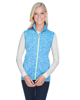 JA8625 J America Ladies' Lasic Cosmic Fleece Vest