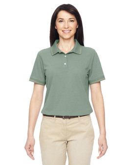 M270W Harriton Ladies' 5.6 oz. Tipped Easy Blend™ Polo M270W Harriton Ladies' 5.6 oz. Tipped Easy Blend™ Polo