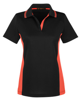 M386W Harriton Ladies' Flash Snag Protection Plus IL Colorblock Polo