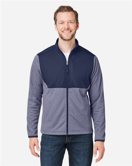 CE74 Men's Venture Heathered Stripe Hybrid Jacket