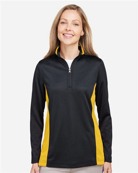 M786W Women's Flash Snag Protection Plus IL Colorblock Quarter-Zip Pullover