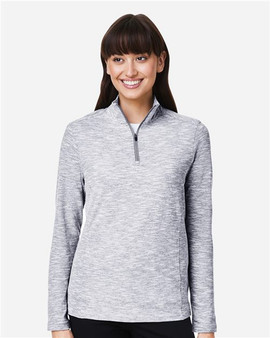 NE415W Women's Eclipse Jacquard Quarter-Zip Pullover