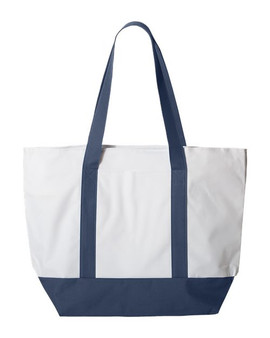 7006 Liberty Bags Bay View Giant Zippered Tote