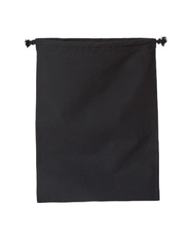 OAD119R OAD Double Cinch Recycled Canvas Shoe and Accessory Bag
