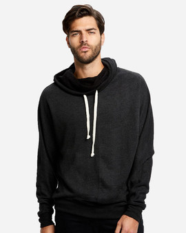 US897 US Blanks Unisex USA Made French Terry Snorkel Hooded Sweatshirt