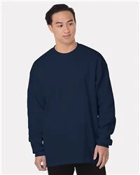 BA8205 Bayside Men's USA-Made Heavyweight Waffle Knit Thermal
