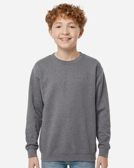 7810Y M&O Youth ACE Fleece Crewneck Sweatshirt